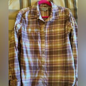 Carhartt Pink Plaid Flannel - Medium